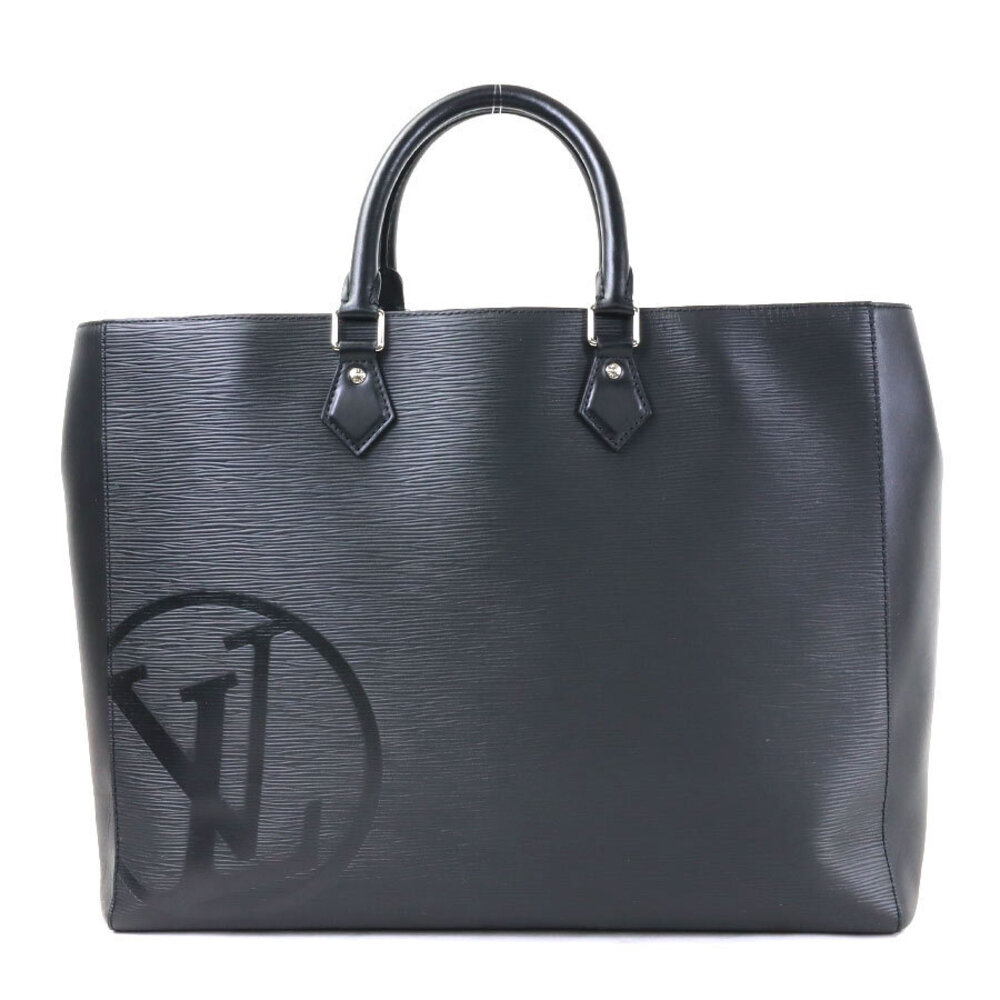 Louis Vuitton Handbag Tote Bag Epi LV Circle Grand Sac Leather Noir Black
